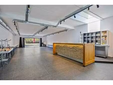 espace de pratique/entrepôt avec terrain à bâtir pour mai...