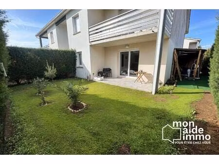 appartement t2 43m² avec jardin