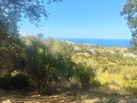 terrain constructible vue mer