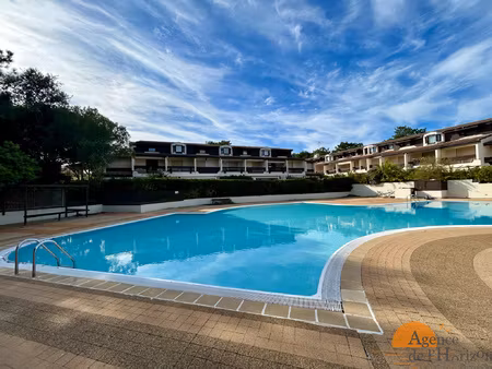 cap-ferret t1 bis avec terrasse et piscine dans résidence