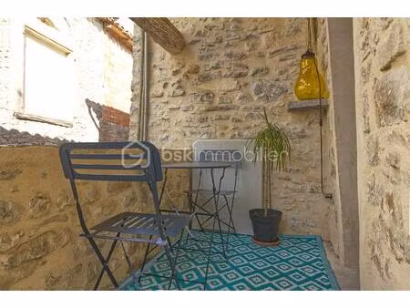 maison de village de 67 m² à canaules-et-argentieres