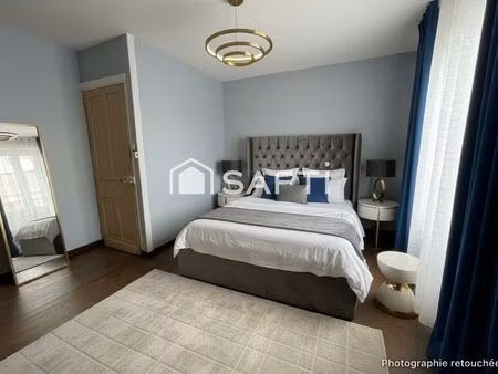 maison de ville 3 chambres possibilité 4  jardin et garage