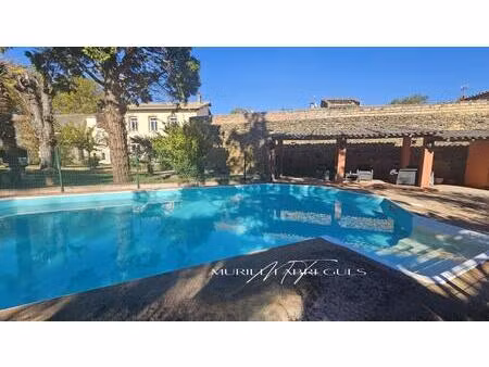 maison de maître de 553 m2  piscine chauffée  parc