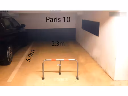 place de parking - gare de l'est / canal saint-martin - paris 10ème - 11.5 m2