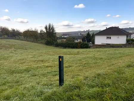 terrain à vendre à grindorff-bizing (57480) – 1 294 m² – calme et proximité des frontières