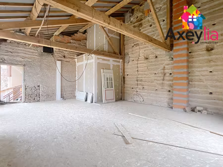 a vendre - cuinzier - plateau à aménager en duplex avec terrasse et jardin - belle opportu