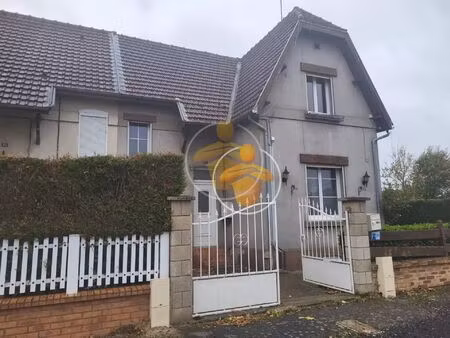 vente maison 5 pièces 85 m² beautor (02800)