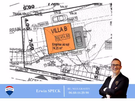 achat terrain 370m² vougy 74130