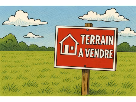 achat terrain 1 084m² la geneytouse 87400