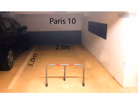 place de parking - gare de l'est / canal saint-martin - paris 10ème - 11.5 m2