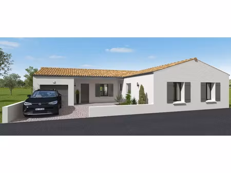 vente maison neuve 5 pièces 133 m² à le gué-d'alleré (17540)  348 620 €