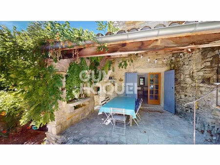 maison en pierre avec piscine à 30 min de crest