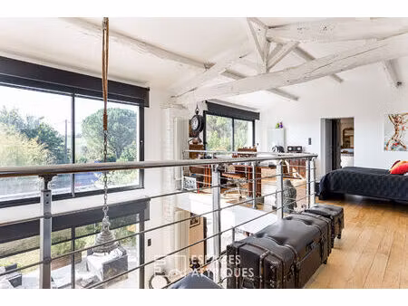 longère avec piscine et parc arboré dans le lauragais