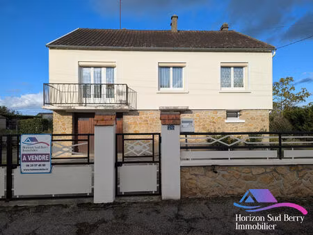 vente maison 5 pièces 83 m² montgivray (36400)