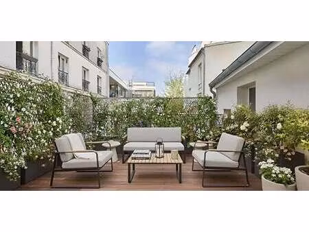 maison contemporaine avec jardin et terrasse la chapelle-marx dormoy - paris 18ᵉ (75)