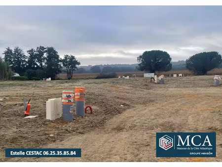 vente terrain 629 m² saint-maurice-sur-adour (40270)