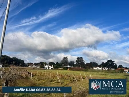 vente terrain 523 m² seignosse (40510)