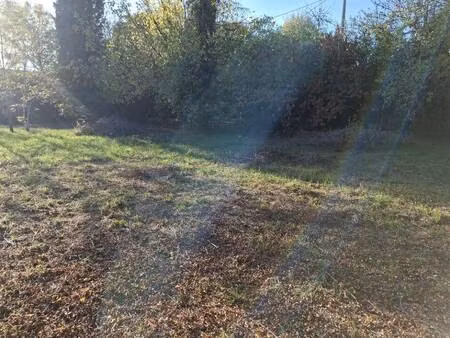 terrain constructible à vendre