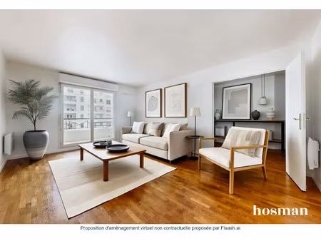 vente appartement 3 pièces 78 m² à chatillon (92320)  449 000 €