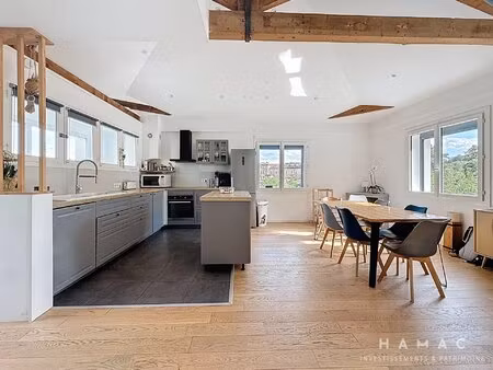 la mulatiere- rare maison 150m2- rénovée- 6 pièces- jardin arboré 620m2