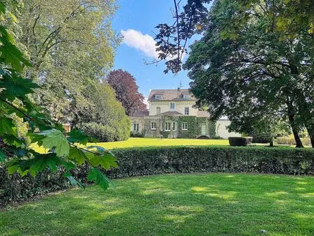 à vendre – authentique manoir de charme 6 chambres avec parc arboré de 4 566 m²
