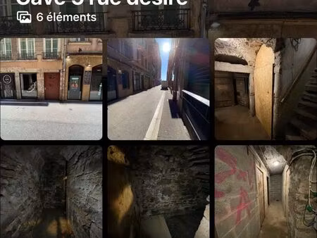 cave à louer 69001