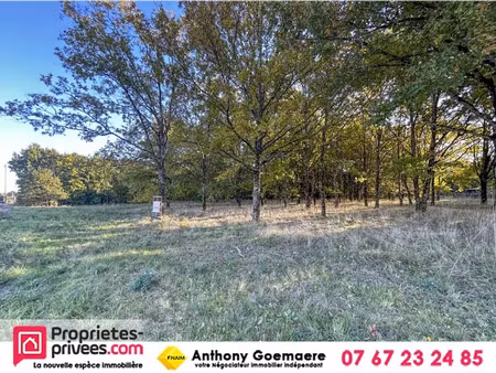 vente terrain 17400 m² à langon-sur-cher (41320)  19 990 €