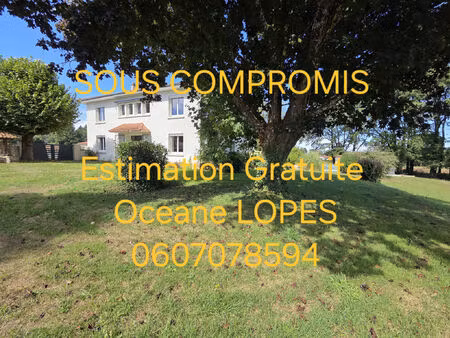 vente maison 8 pièces 163 m² royères (87400)