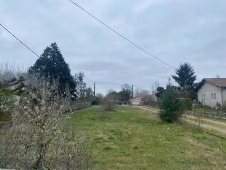vente terrain 612 m² à cérons (33720)  75 000 €