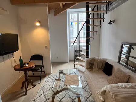 location appartement 1 pièce  23.64m²  marans