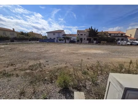 vente terrain 410 m² à le barcares (66420)  206 000 €