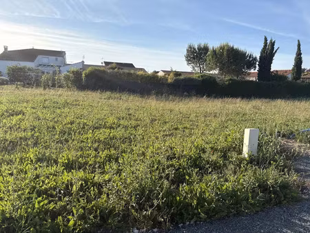 vente terrain à mornac-sur-seudre (17113)  92 000 €