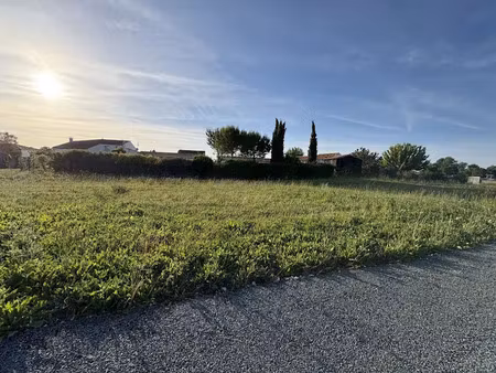 vente terrain à mornac-sur-seudre (17113)  94 500 €
