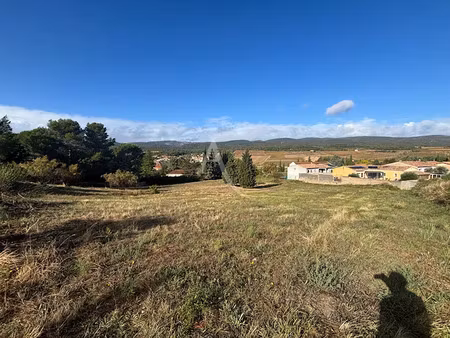 vente terrain 1599 m² à villeneuve-minervois (11160)  89 900 €