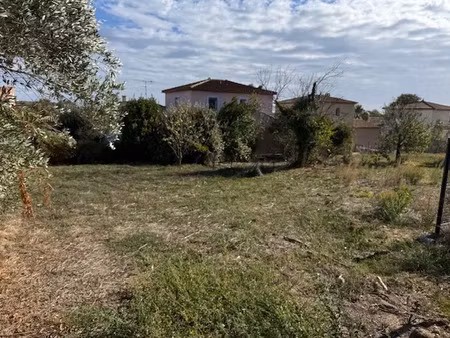 vente terrain 530 m² à saussan (34570)  235 000 €