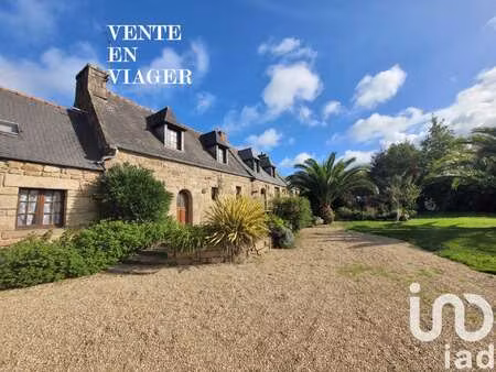 vente maison viager à pleumeur-bodou (22560) : à vendre viager / 102m² pleumeur-bodou