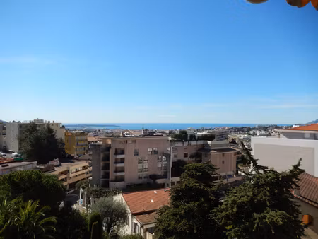 3 pieces le cannet vue mer