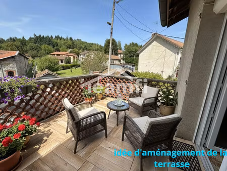 maisons avec garage complet et grandes terrasses