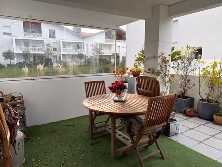 à vendre – superbe appartement t4 en rez-de-chaussée surélevé – ondres