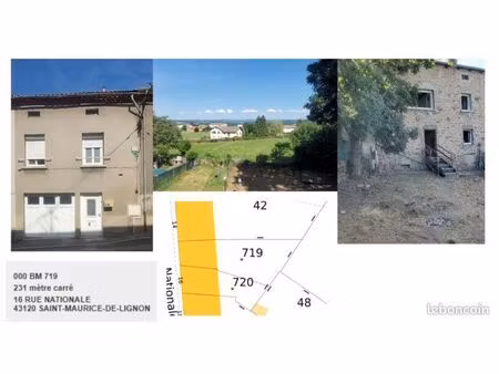 maison de village st maurice de lignon