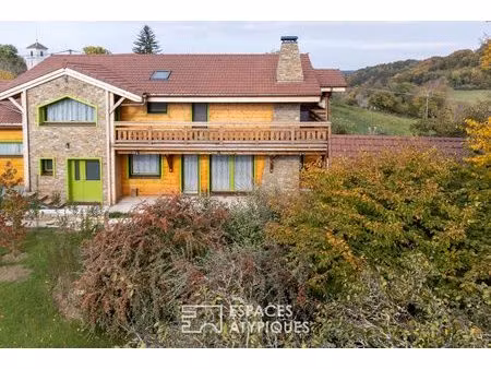 chalet lumineux et modulable  un esprit scandinave au coeur du doubs