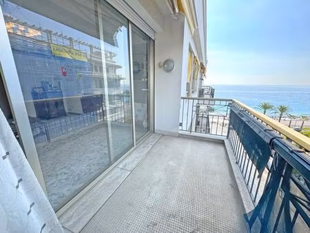 saisonnier autorisé : studio aperçu mer  promenade anglais