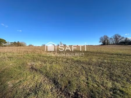 terrain à bâtir de 2770 m²