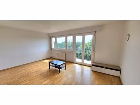 rouen-docks : bel appartement 73 m² au 5e e (asc) avec 2 ch  balcon panor.  gge priv. & ca