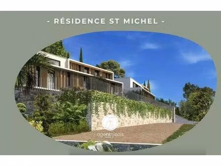 falicon - route de l'aire saint-michel : triplex / 5 pièces / neuf / jardin /...