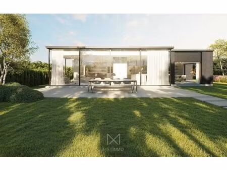 exclusieve en energiezuinige gelijkvloerse villa in afwerkingsfase – zicht op velden & bos