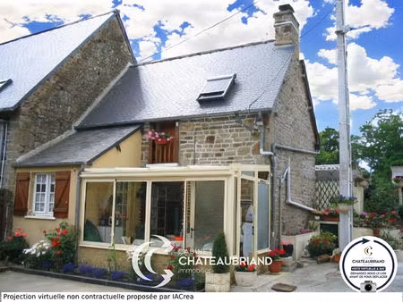 location maison 3 pièces 46m² vieux vy sur couesnon 35490