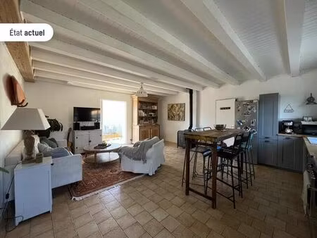 vente maison 4 pièces 76 m² le château-d'oléron (17480)