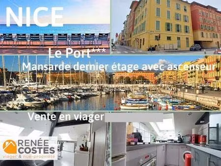 viager occupé - f73-h77 ans - nice (06300)