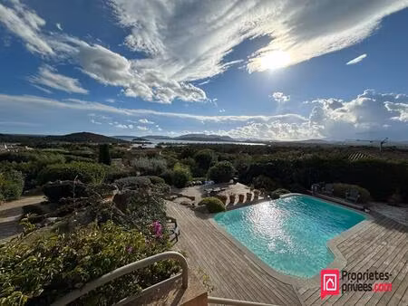 villa t5 avec piscine et vue mer - 20144 ste lucie de porto-vecchio - corse du sud - franc